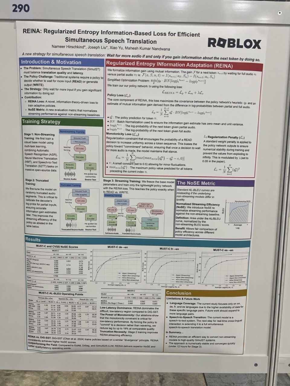 Research paper on Reinforcement Learning for speech translation.